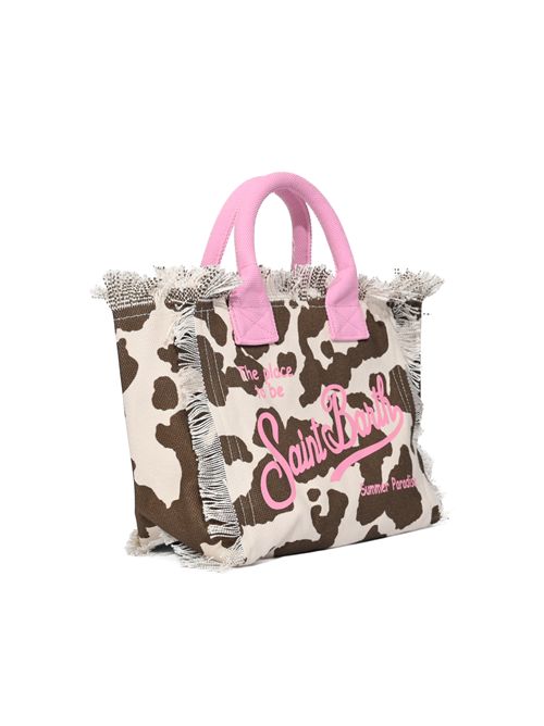 Borsa Colette in canvas con fantasia muccata Mc2 Saint Barth | COL000100327L